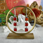 Carnelian Beach Earrings