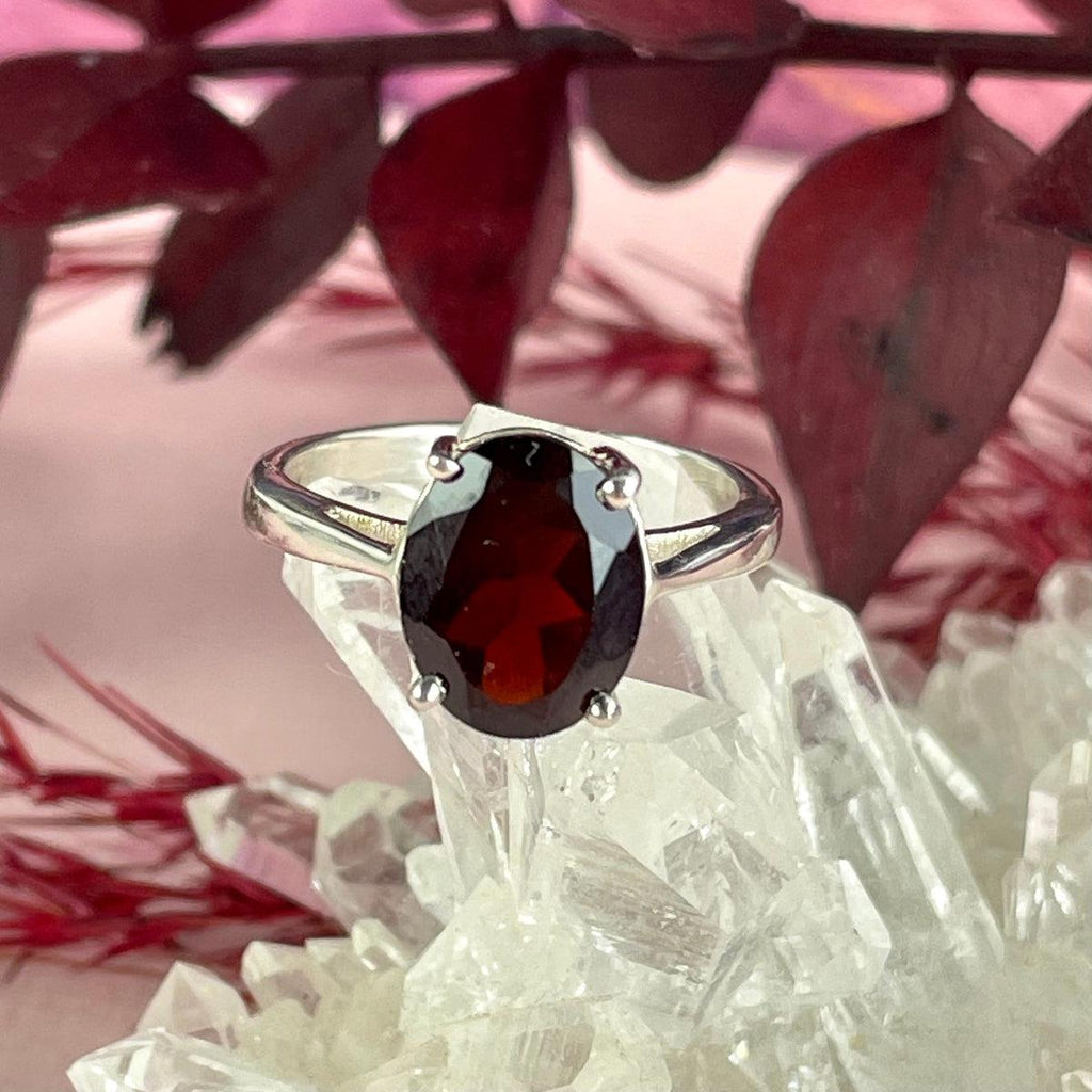 Garnet Gemstone Ring