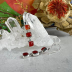 Modern Carnelian Earrings