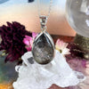 Black Scenic Quartz Pendant