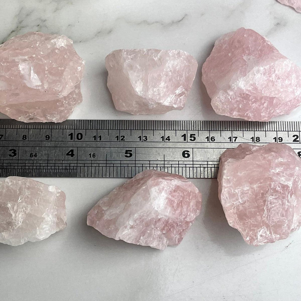 Rough Rose Quartz Pieces
