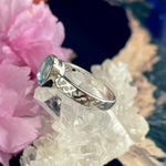 Blue Topaz Sterling Silver Ring