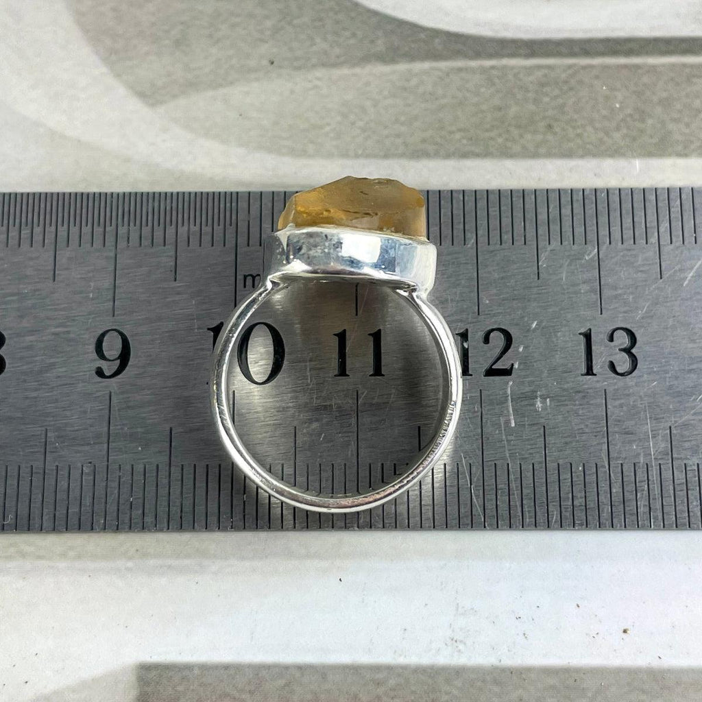 Freeform Citrine Ring