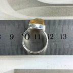 Freeform Citrine Ring