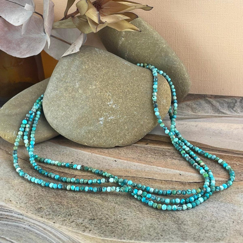 Tibetan Turquoise Bead Necklace