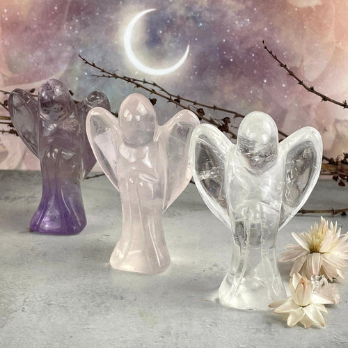 Crystal Angel Carving