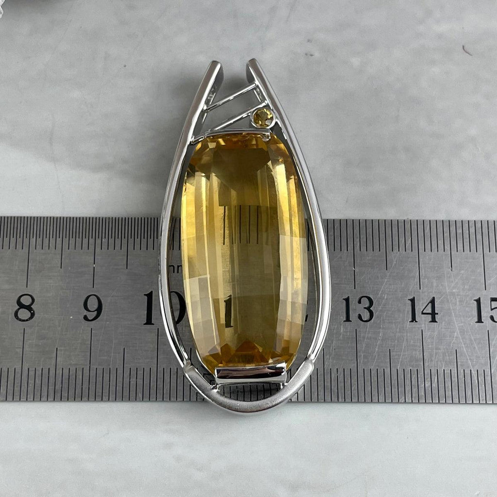 Large Citrine Necklace
