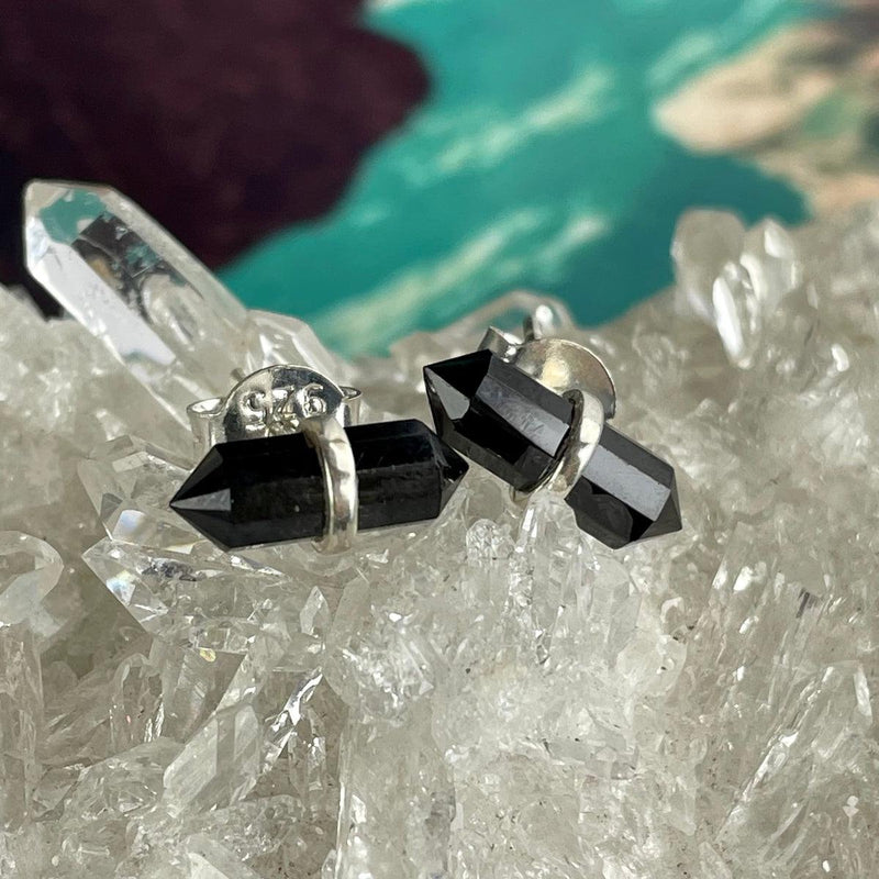 Spinel Sterling Silver Studs