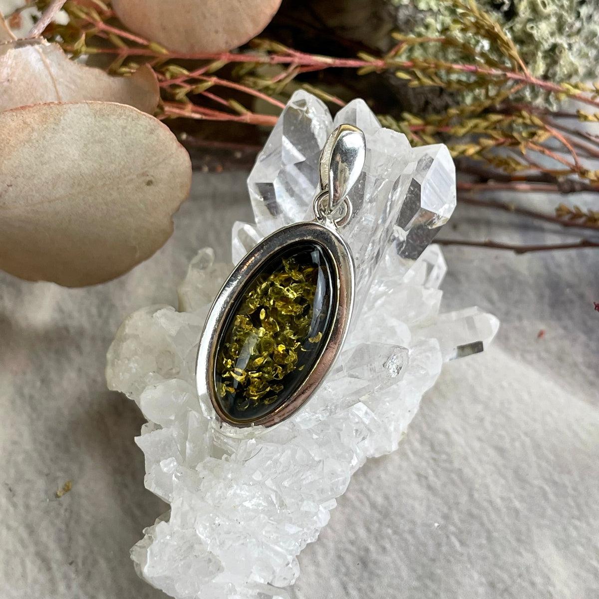 Certified Amber Pendant