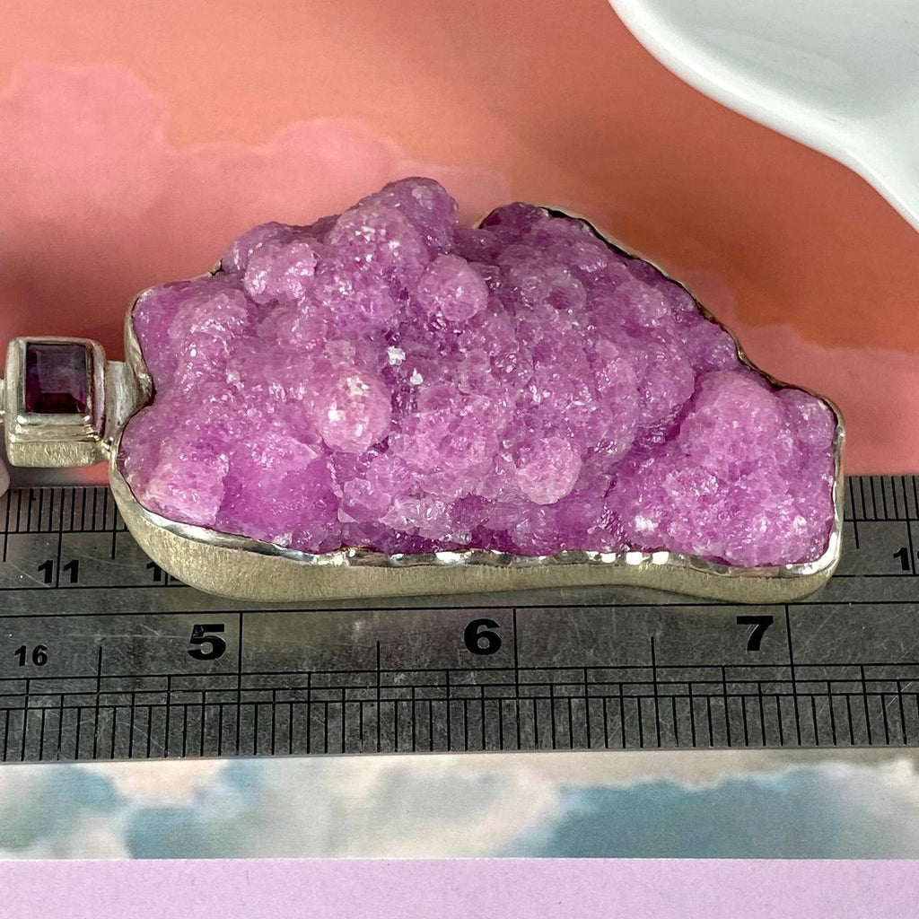 Raw Kunzite Pendant