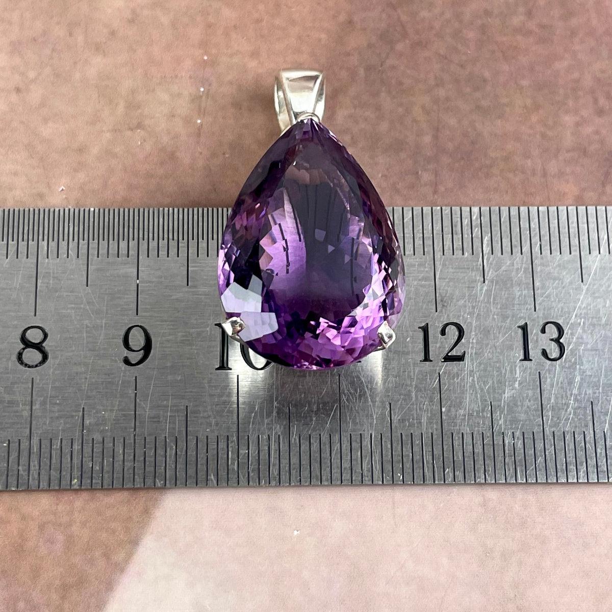 February Birthstone Pendant
