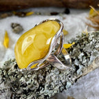 Natural Baltic Amber Ring