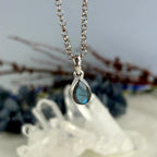 Crystal Silver Charm