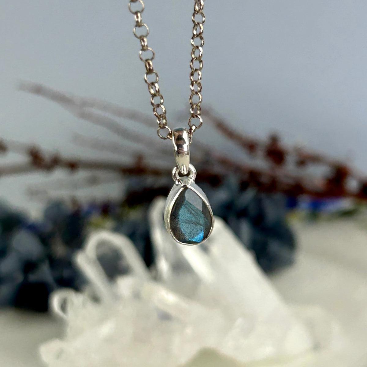 Crystal Silver Charm