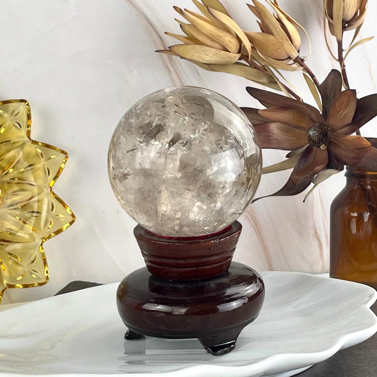 Smokey Quartz Crystal Ball