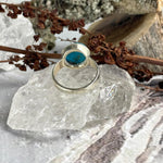 Sterling Silver Unisex Turquoise Ring