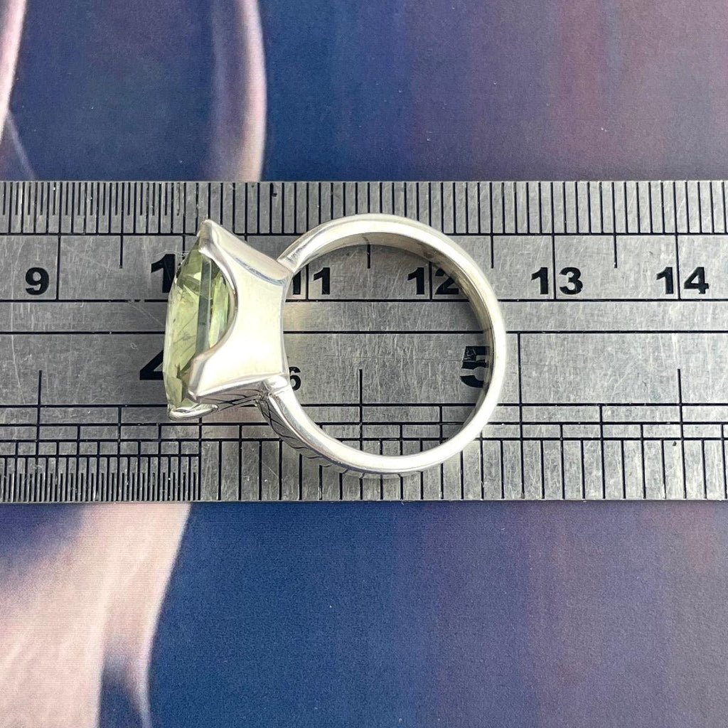 Amethyst Silver Ring