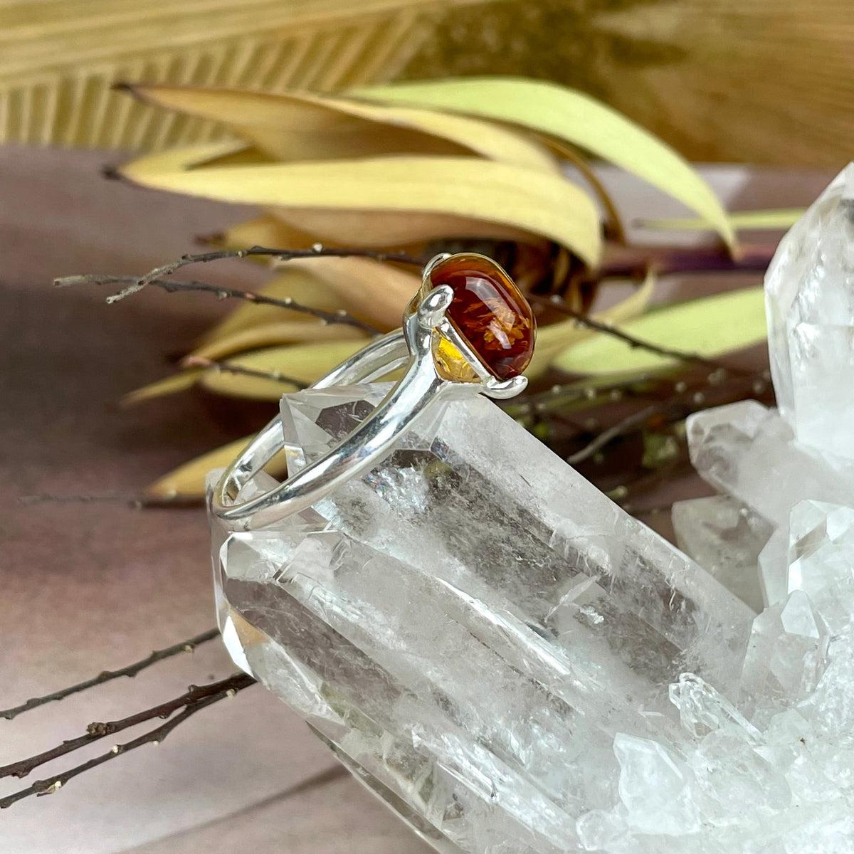 Genuine Amber Silver Jewellery