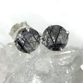 Tourmalated Quartz Stud Earrings