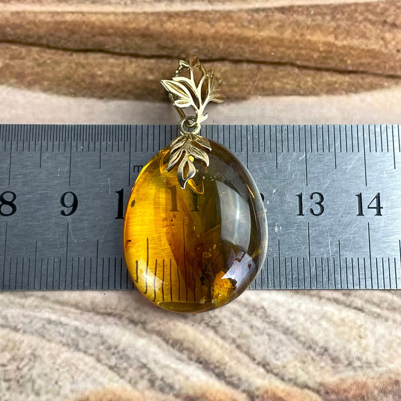 Genuine Amber With Fossilised Insect
