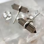 Smoky Quartz Sterling Silver Earrings