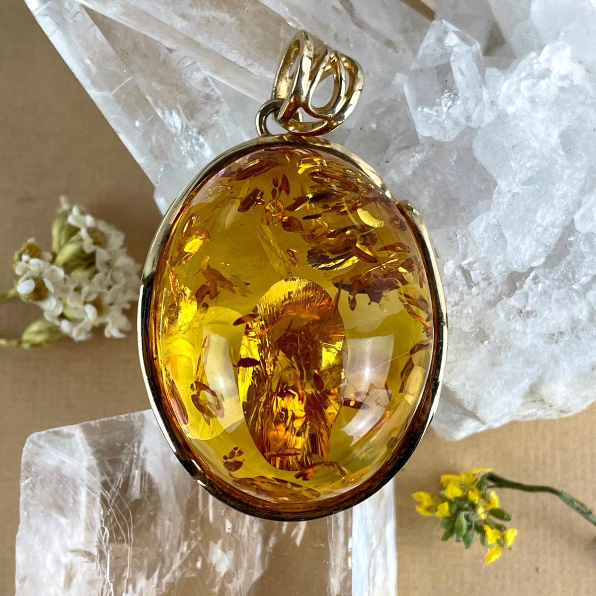 High Grade Amber Pendant