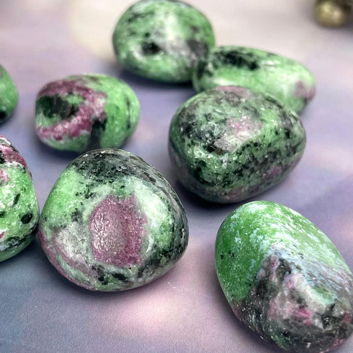 Ruby Zoisite Pocket Stones