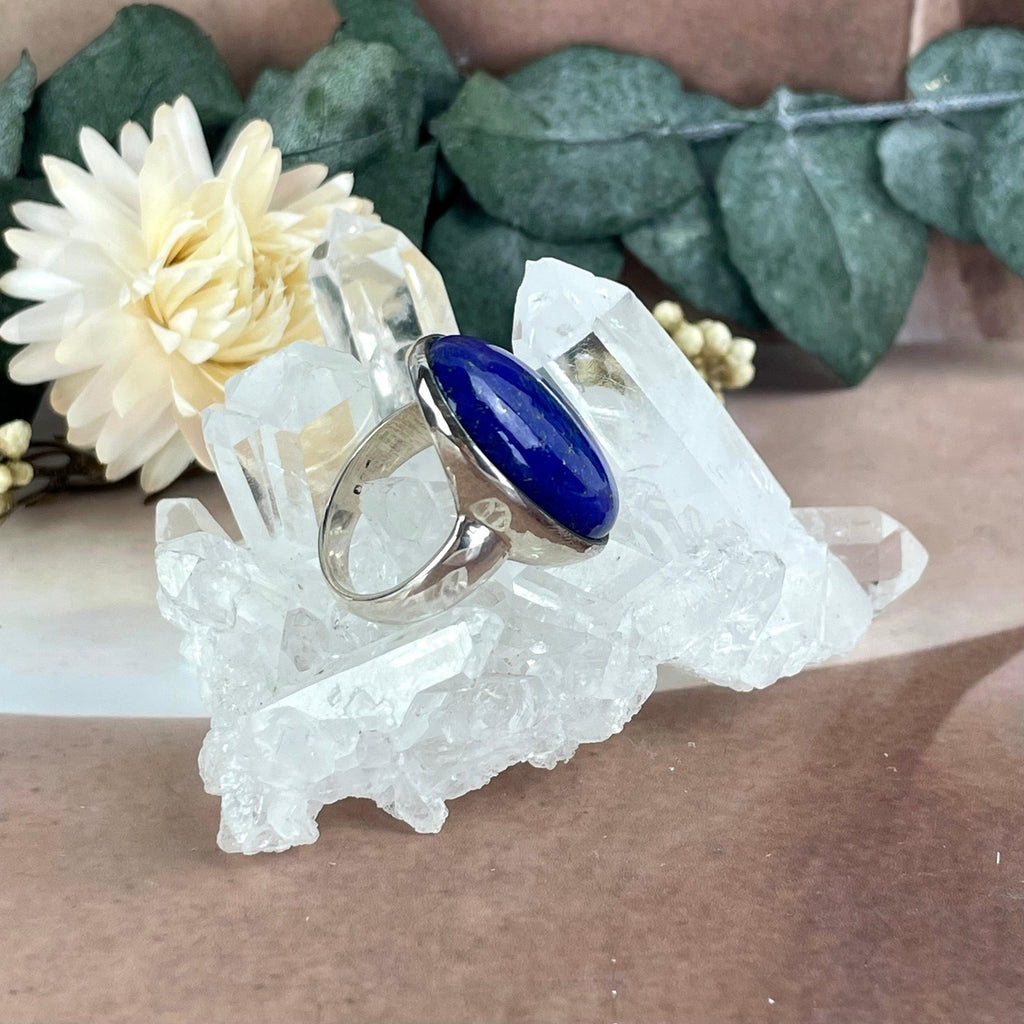 Bright Blue Stone Ring