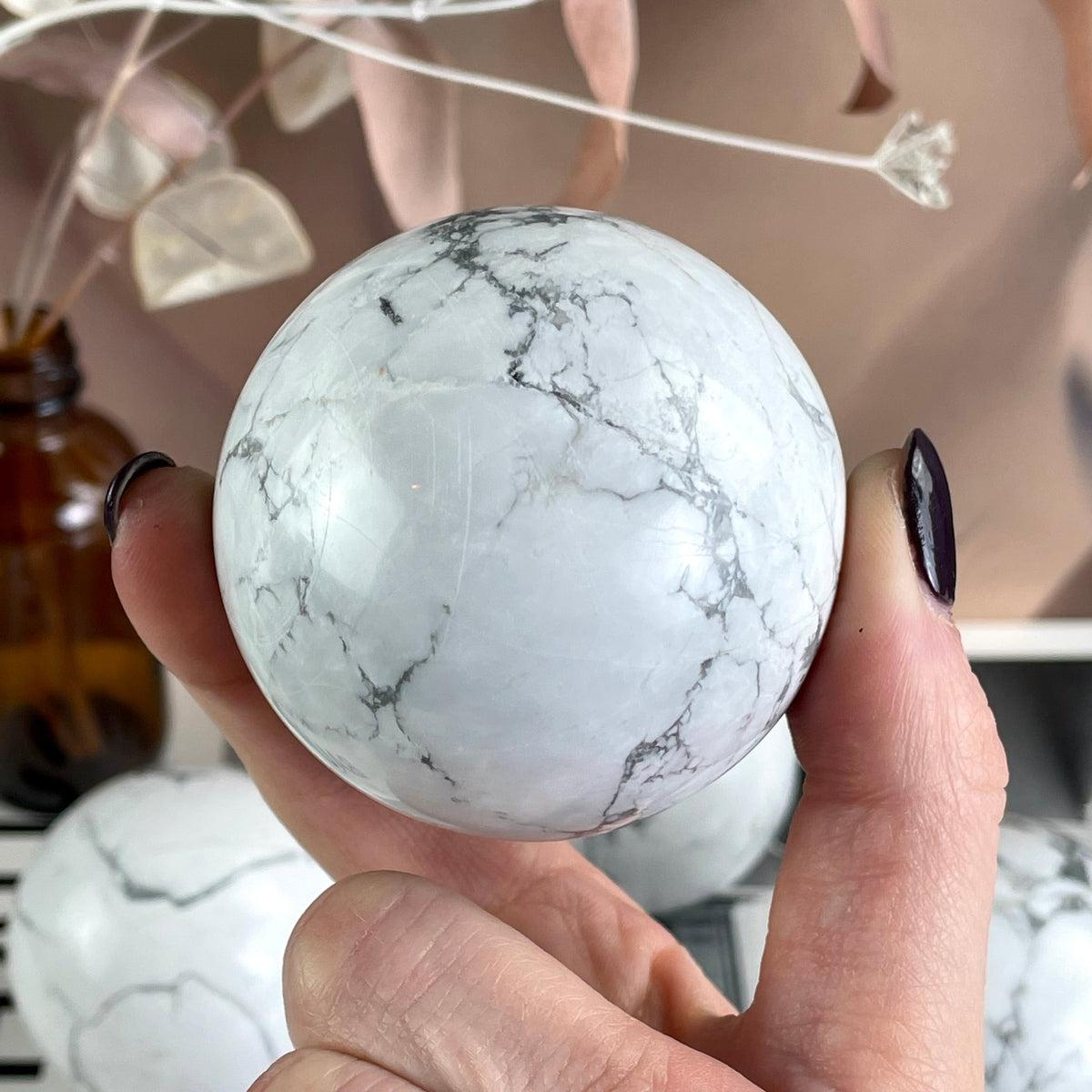 Howlite Sphere