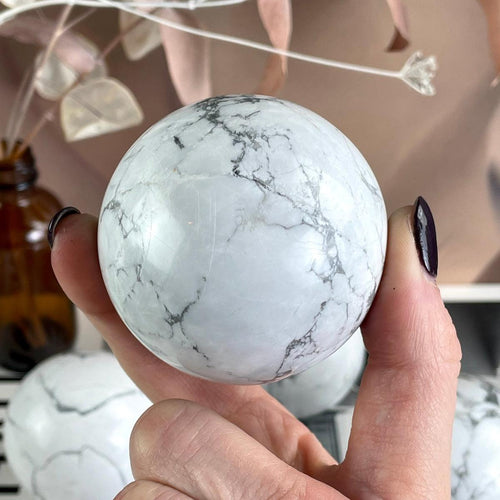 Howlite Sphere
