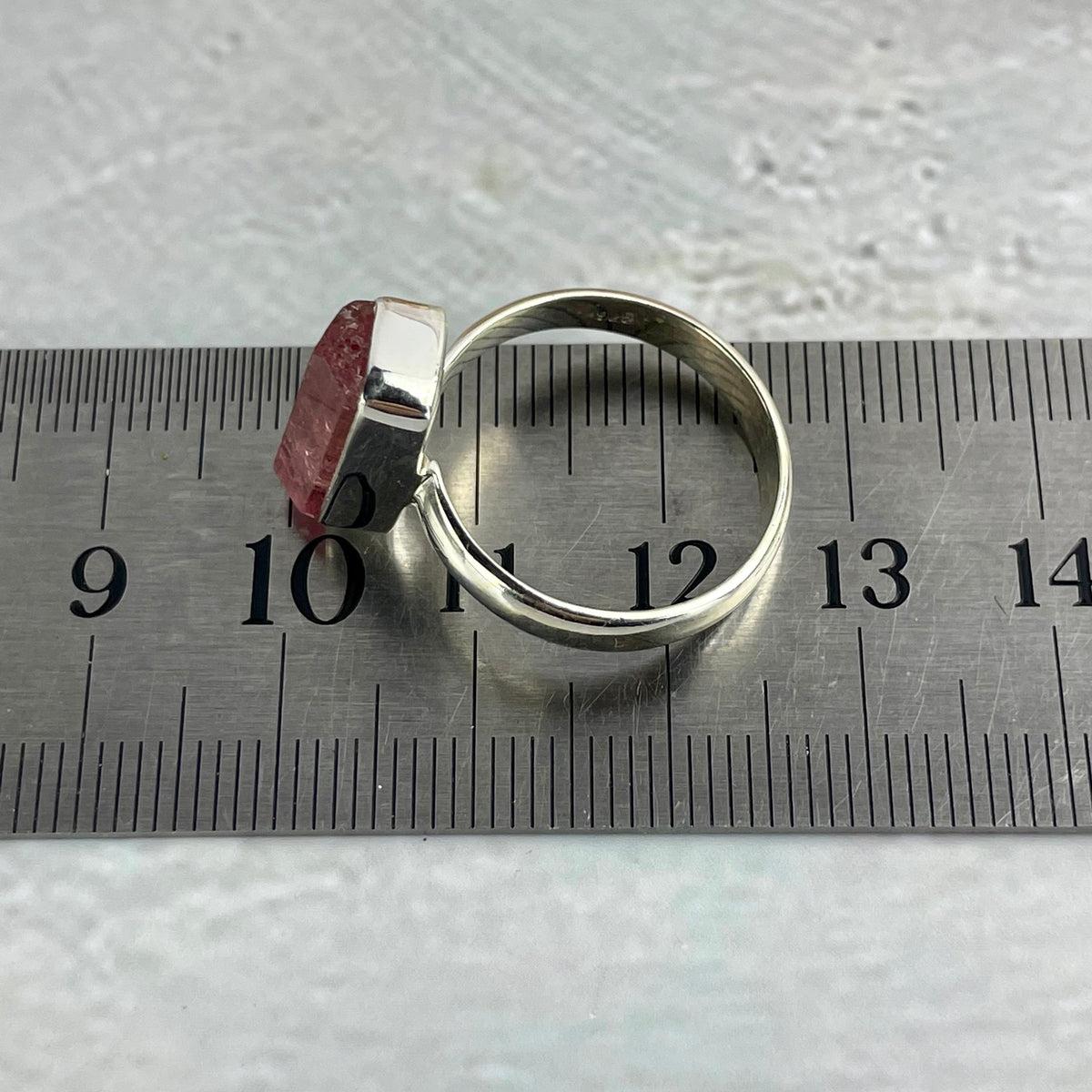 Pink Tourmaline Freeform Ring