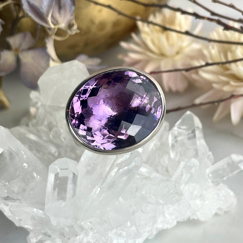 Large Amethyst Ring