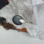 Green Amber Necklace Charm