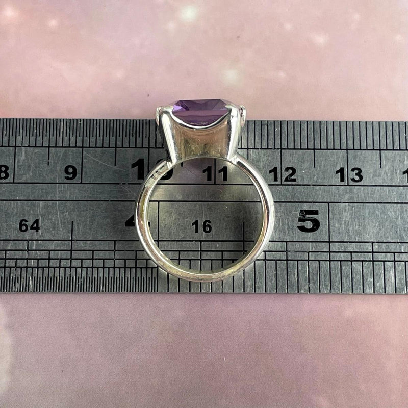 Purple Crystal Silver Jewellery