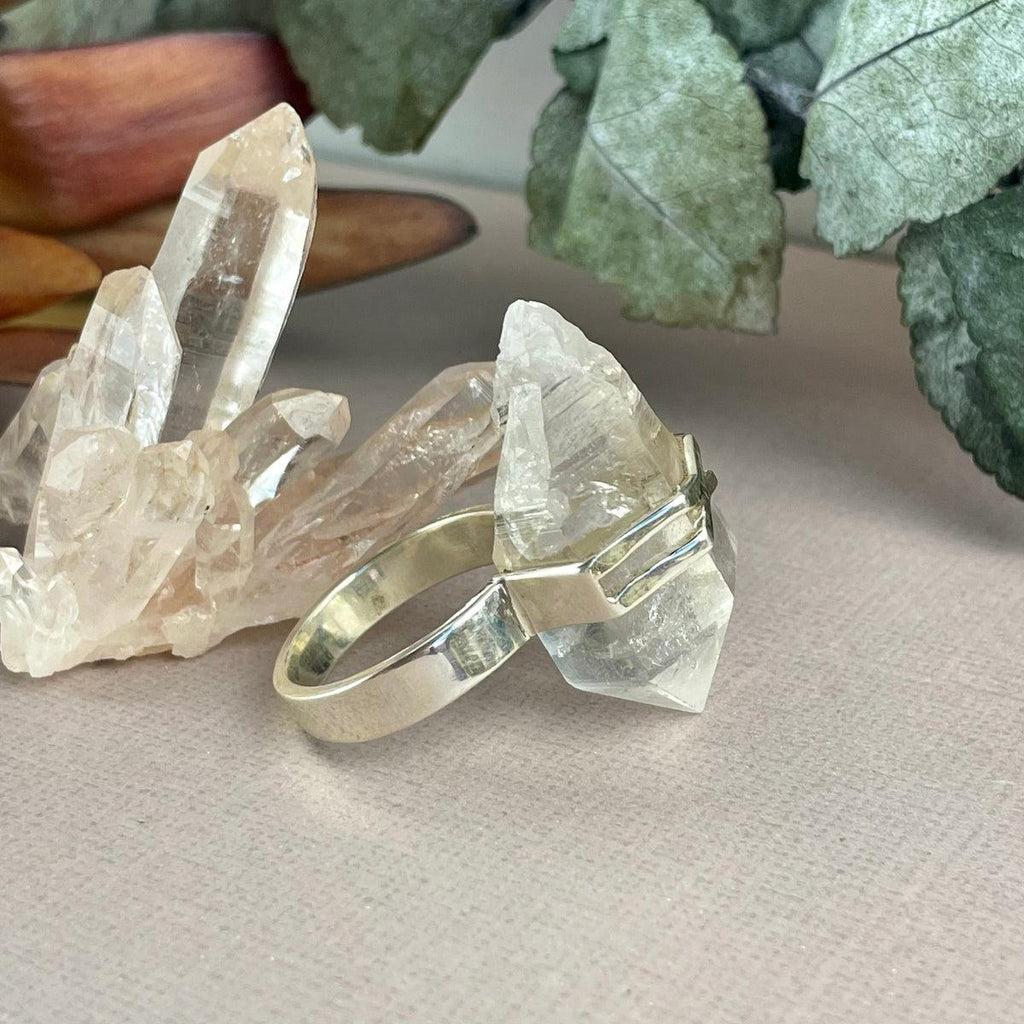 Organic Crystal Ring