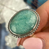 Amazonite Ornate Ring
