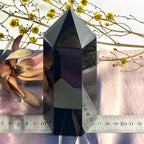 Black Obsidian Crystal Point 15cm