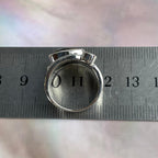 Multi Band Labradorite Ring