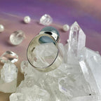 Aquamarine Cabochon Ring