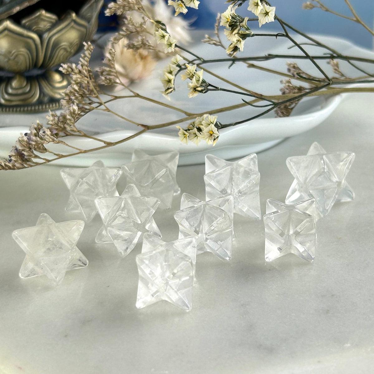 Quartz Merkaba Carving