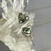Green Gemstone Stud Earrings