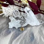 Dragon With Gemstone Pendant