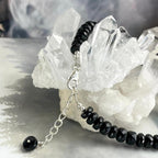 Black Tourmaline Bead Necklace