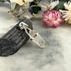 Tibetan Quartz Raw Small Double Terminated Point Pendant