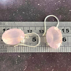 Sterling Silver Rose Quartz Earrings