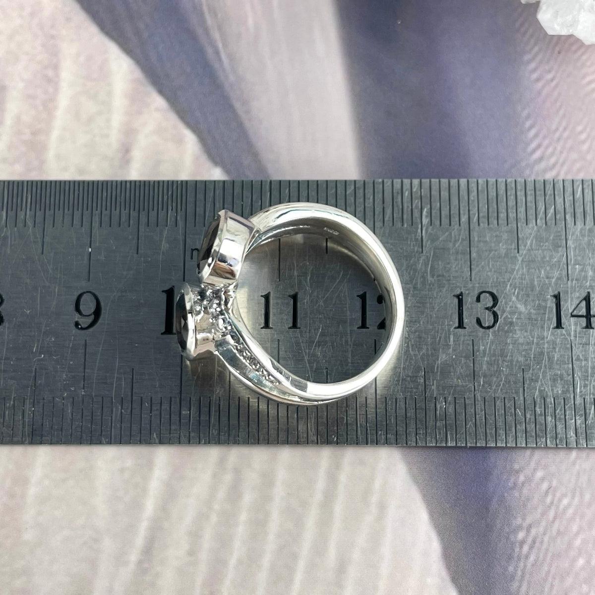 Size 6 Smokey Quartz Ring