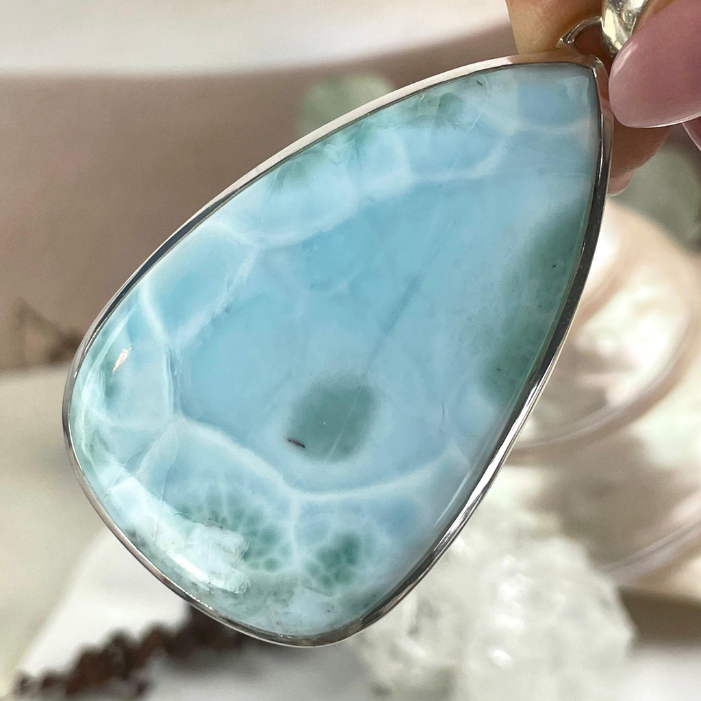 Pale Blue Crystal Pendant