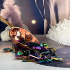 Rainbow Aura Quartz Point