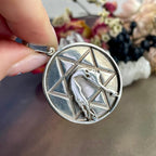 Wolf And Woman Pendant