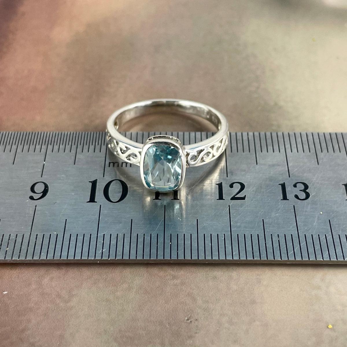 Coloured Topaz Ring